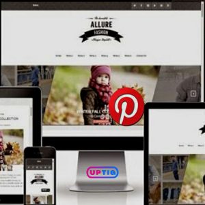 Allure Sidebar Blogger Theme Premium Version