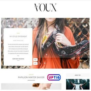 Voux Slider Premium Version Blogger Theme