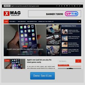 X-Mag Premium Version Blogger Theme