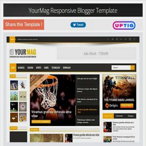Your Mag Premium Version Blogger Theme