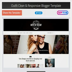 Outfit Light Premium Version Blogger Theme
