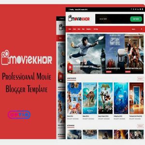 MovieKhor Premium Version Blogger Theme