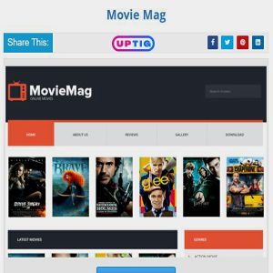 Movie Mag Premium Version Blogger Theme