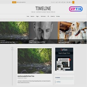Timeline Premium Version Blogger Theme