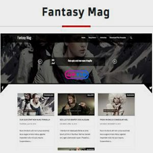 Fantasy Mag Premium Version Blogger Theme