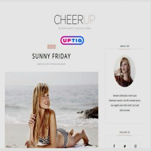 CheerUp With Slider Premium Version Blogger Theme