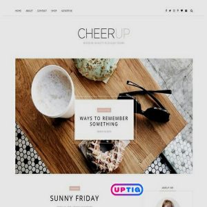Cheerup Premium Version Blogger Theme