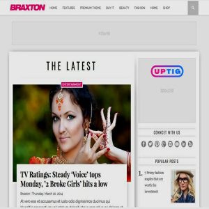 Braxton Premium Version Blogger Theme