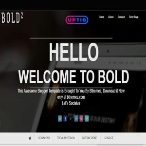 Bold Premium Version Blogger Theme