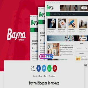 Bayna Premium Version Responsive Blogger Theme