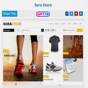 Sora Store Premium Version Blogger Theme
