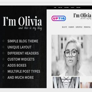 Olivia Responsive Blogger Theme