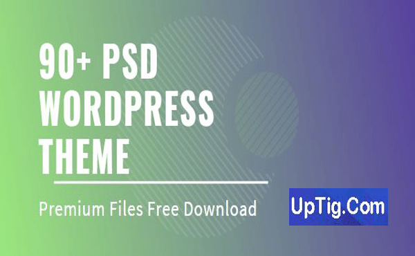 90+ PSD WordPress Premium Theme Free Download | UpTig