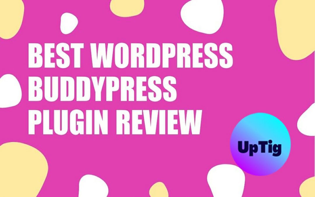 Best WordPress BuddyPress Plugin Review | UpTig