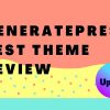 The Best Theme Generatepress
