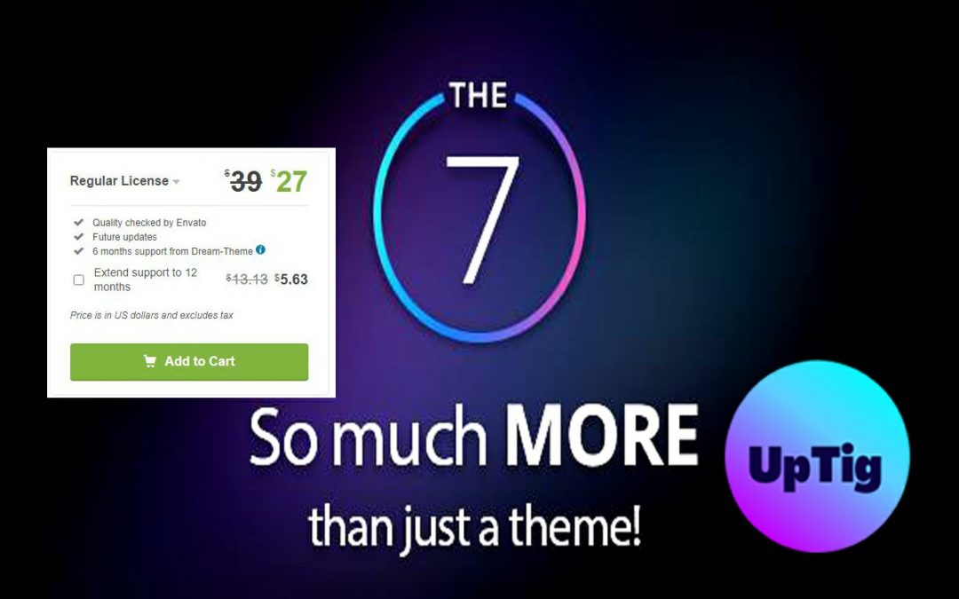 The7 Multipurpose WordPress Theme Review | UpTig