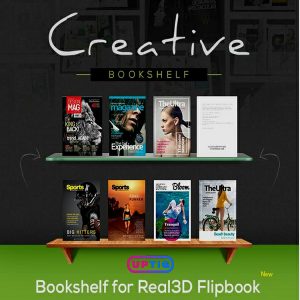 Bookshelf for Real3D Flipbook Addon Download
