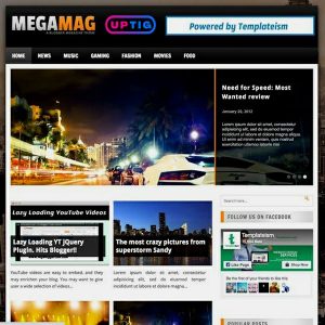 Mega Mag Blogger Theme