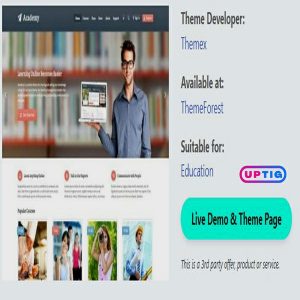 Academy WP Theme GPL Free Download