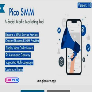 PicoSMM Social Media Marketing Script Panel