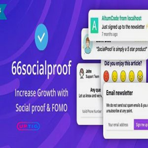 66socialproof Social Proof FOMO Widgets Notifications
