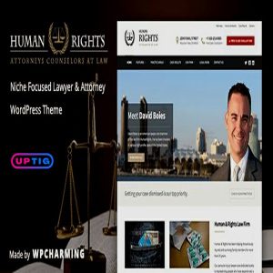 HumanRights Lawyer and Attorney WP Theme Free